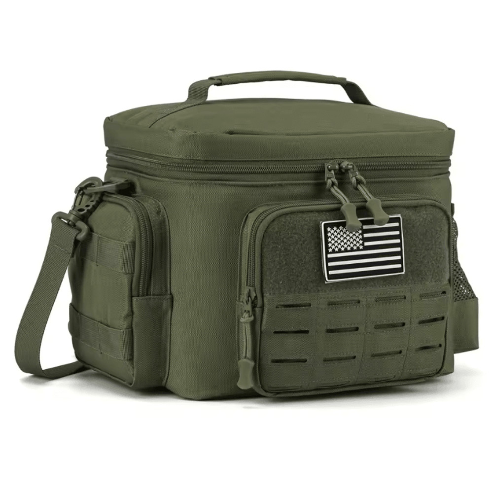 Heavy Duty Tactical Lunch Bag With Insulated Leakproof Lining For Outdoor Work And Camping 0