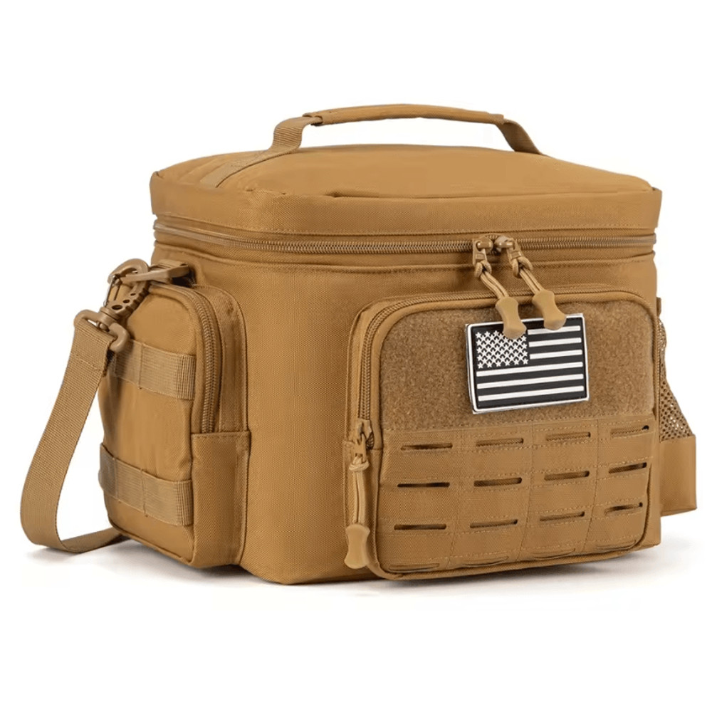 Heavy Duty Tactical Lunch Bag With Insulated Leakproof Lining For Outdoor Work And Camping 1