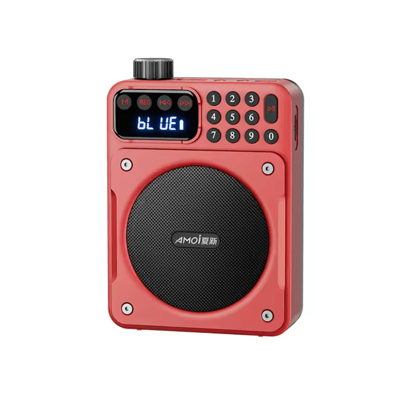 Mini Digital FM Radio Speaker With Bluetooth 53 USB TF Card Slot And Voice Amplifier 2