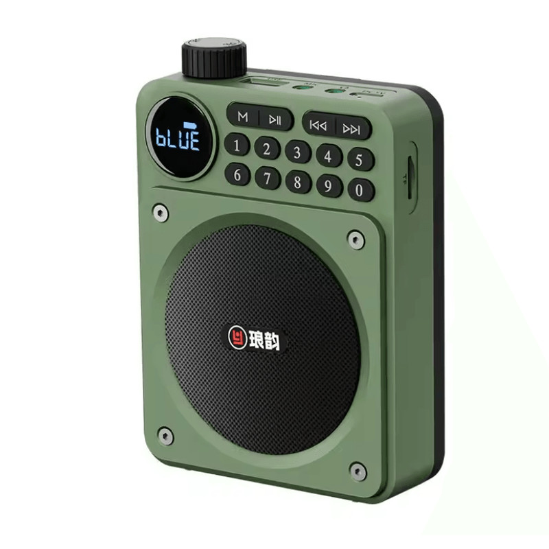 Mini Digital FM Radio Speaker With Bluetooth 53 USB TF Card Slot And Voice Amplifier 4
