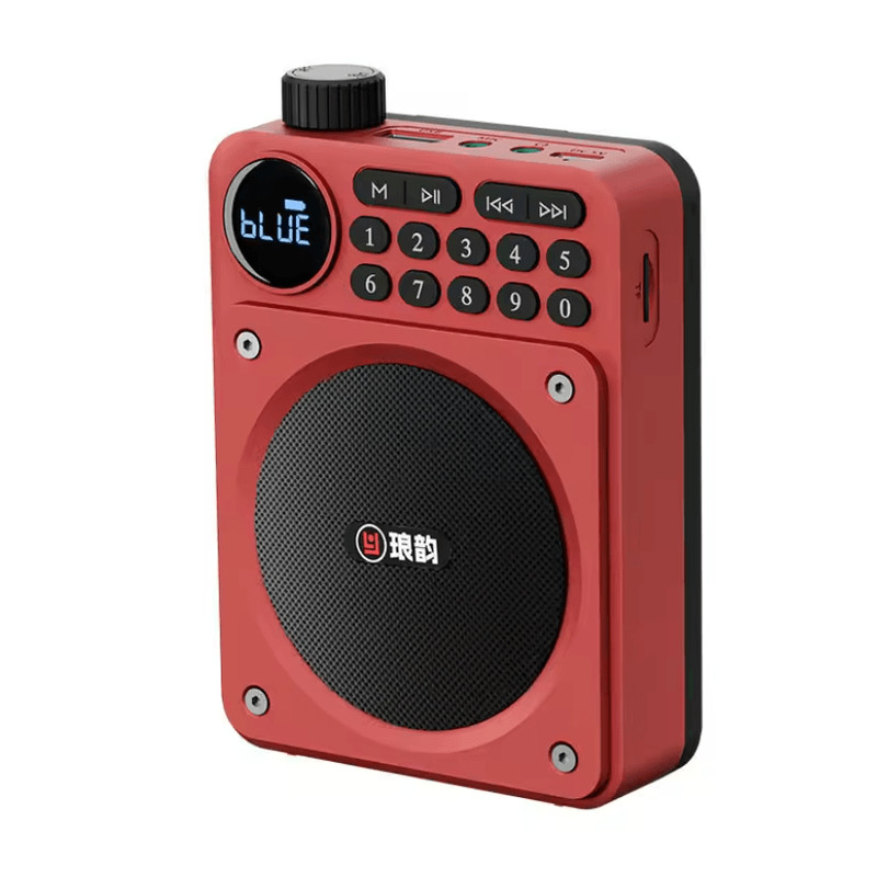 Mini Digital FM Radio Speaker With Bluetooth 53 USB TF Card Slot And Voice Amplifier 5