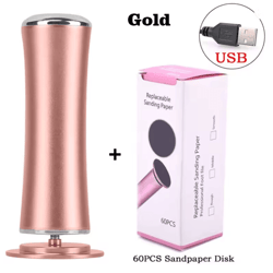 usb electric foot grinder and callus remover for smooth skin and at home pedicures