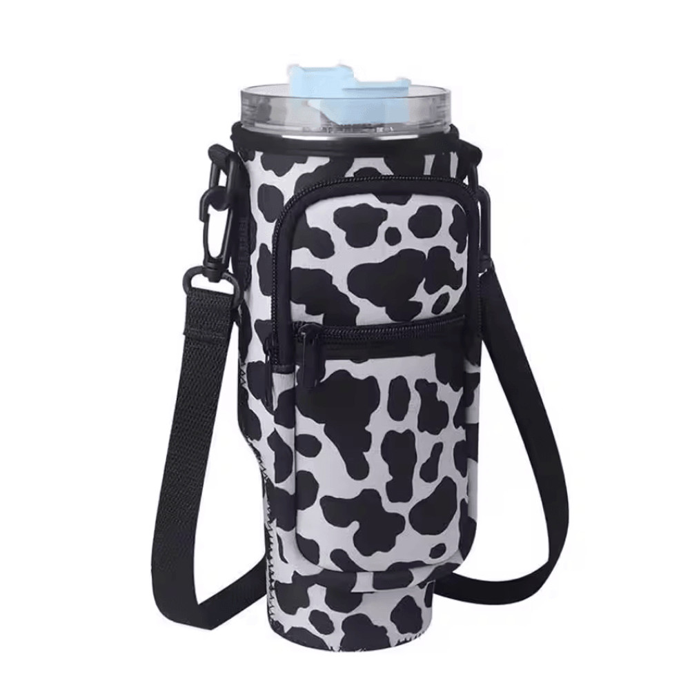 Water Bottle Carrier Bag With Adjustable Strap And Pocket For Stanley 40oz Tumbler 5