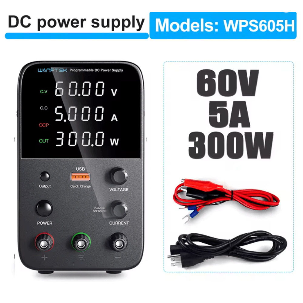 Programmable DC Power Supply 30V 10A Wanptek WPS3010H Adjustable Bench Unit 2