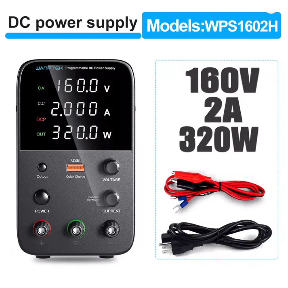 Programmable DC Power Supply 30V 10A Wanptek WPS3010H Adjustable Bench Unit 4