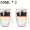 Double Wall Glass Cup Set Insulated Espresso And Whisky Mugs For Hot And Cold Drinks 0