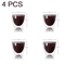 Double Wall Glass Cup Set Insulated Espresso And Whisky Mugs For Hot And Cold Drinks 1