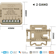 MOES Tuya Smart WiFi Zigbee Switch Dimmer Module For DIY Light Control 4
