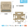 MOES Tuya Smart WiFi Zigbee Switch Dimmer Module For DIY Light Control 5
