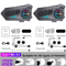 Kebidumei YP10 Bluetooth Motorcycle Helmet Intercom System With Waterproof Dual Headsets 3
