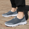 Lightweight Slip On Sneakers For Men Breathable Anti Slip Outdoor Walking Shoes 0