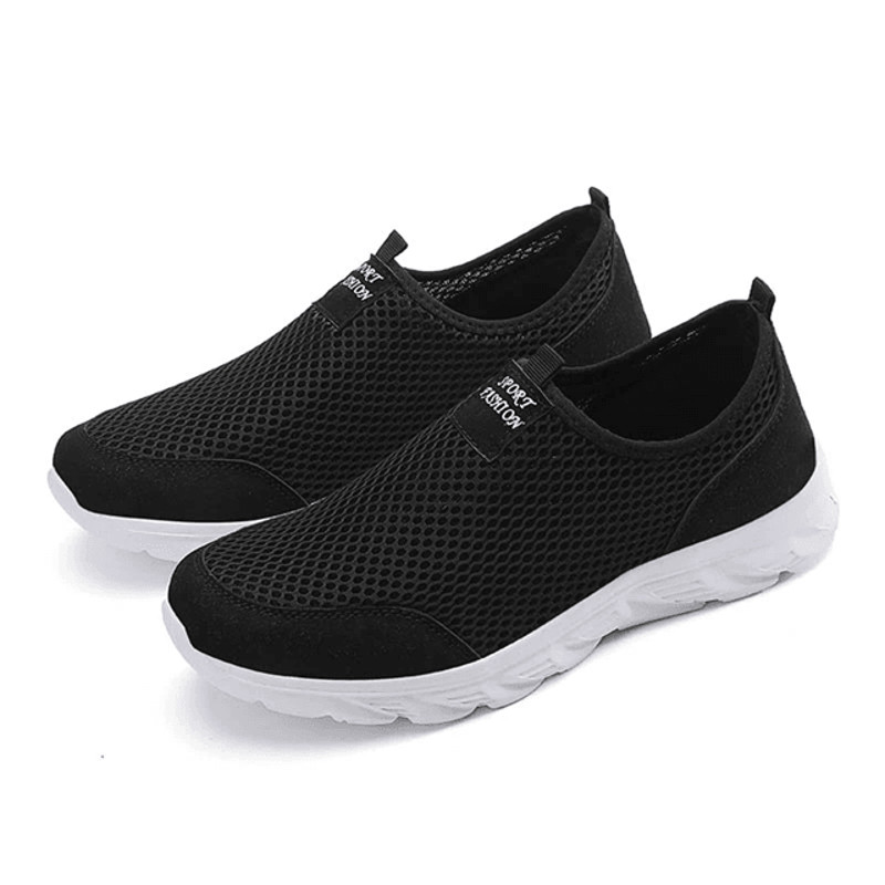 Lightweight Slip On Sneakers For Men Breathable Anti Slip Outdoor Walking Shoes 5