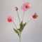 Elegant 4Head Faux Poppy Bouquet Realistic Silk Artificial Flowers For Home Event Decor 5