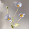 Elegant 4Head Faux Poppy Bouquet Realistic Silk Artificial Flowers For Home Event Decor 7