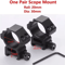 2PCS Tactical Scope Mount Rings 254mm30mm For 11mm 20mm Rails 7