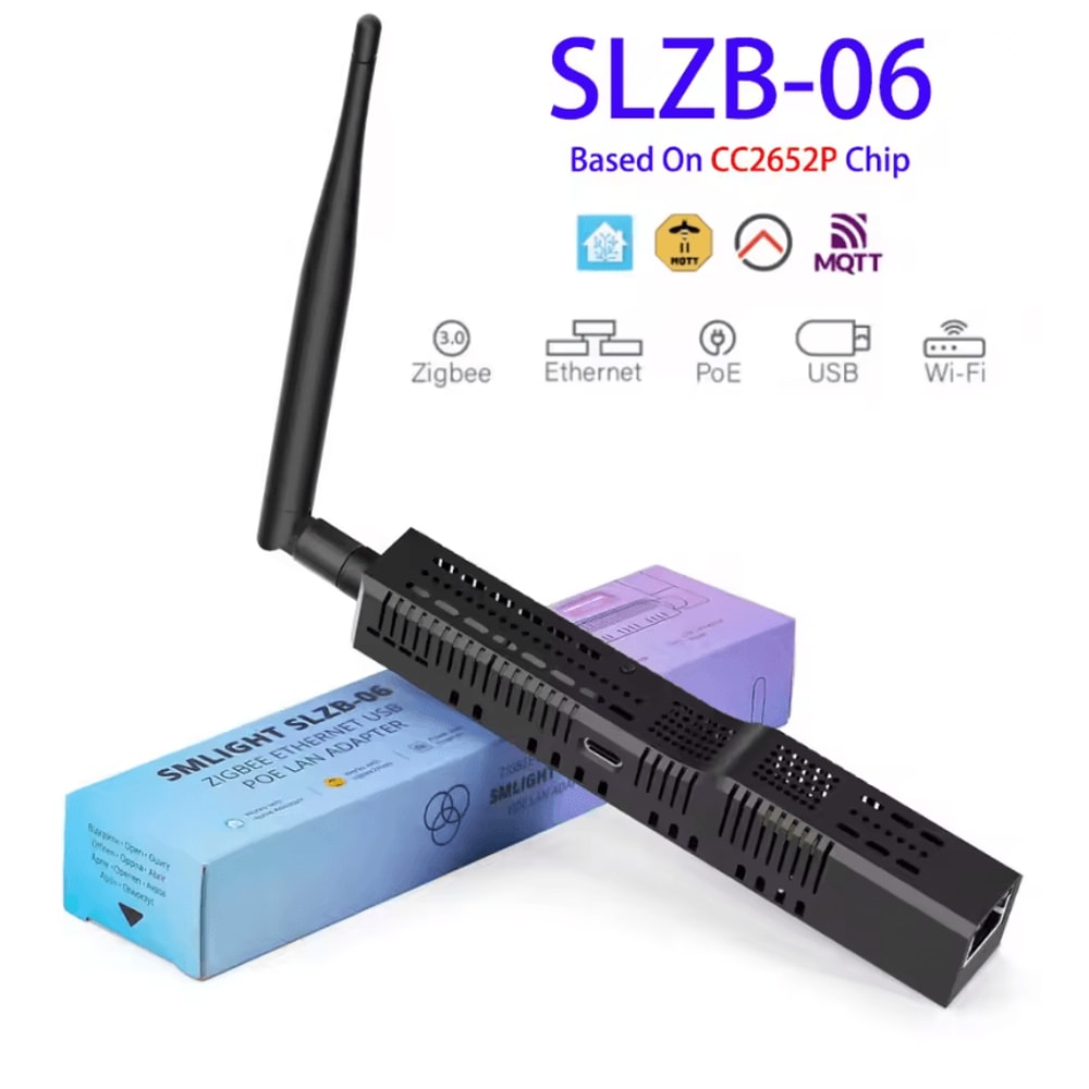 SMLIGHT SLZB06 Zigbee 30 Gateway With Ethernet WiFi USB And PoE Support 1
