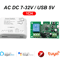 Tuya Zigbee 4Channel Smart Relay Module Dry Contact DIN Rail MultiVoltage 1