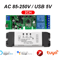 Tuya Zigbee 4Channel Smart Relay Module Dry Contact DIN Rail MultiVoltage 4