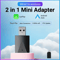 Mini Wireless Carplay Android Auto Adapter Plug And Play 2 In 1 USB Dongle 5