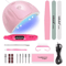Complete UV LED Nail Kit With Nail Drill Manicure Tools Set For Home And Salon Use 0