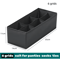 Foldable Fabric Drawer Organizer Set MultiCompartment Closet Dividers For Underwear Socks Bras And 4