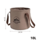Collapsible Portable Camping Bucket Foldable Outdoor Water Carrier For Fishing And Travel 4