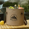 Collapsible Portable Camping Bucket Foldable Outdoor Water Carrier For Fishing And Travel 0