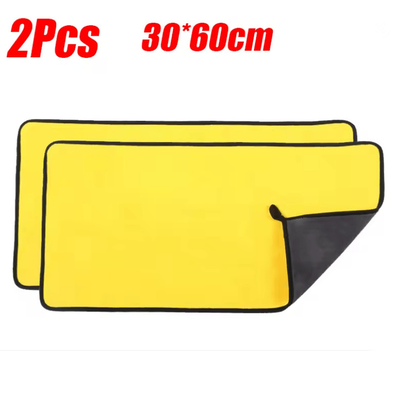 Ultra Absorbent Microfiber Car Wash Towel Set Lint Free Auto Detailing Cloths 8