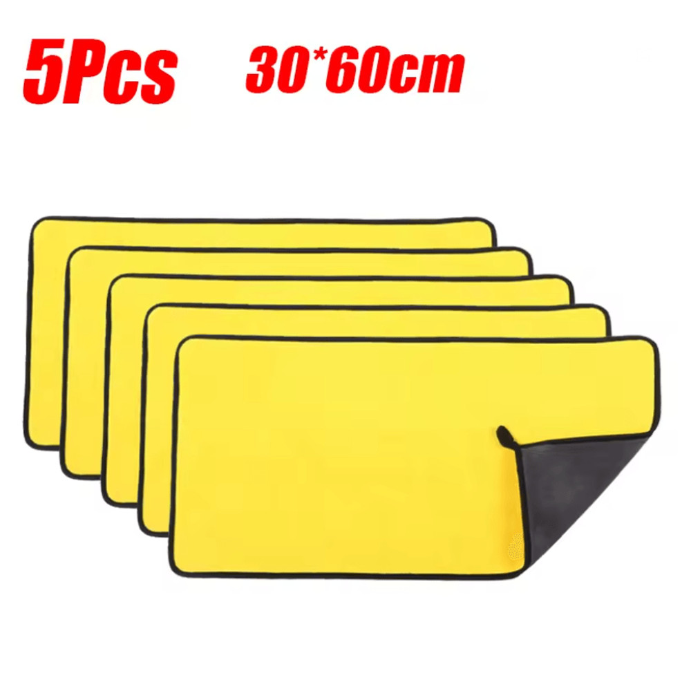 Ultra Absorbent Microfiber Car Wash Towel Set Lint Free Auto Detailing Cloths 9