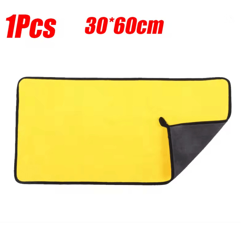 Ultra Absorbent Microfiber Car Wash Towel Set Lint Free Auto Detailing Cloths 1