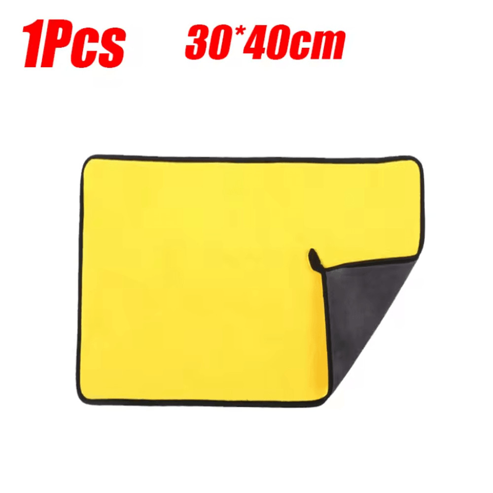 Ultra Absorbent Microfiber Car Wash Towel Set Lint Free Auto Detailing Cloths 5