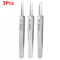 Precision Blackhead Removal Tweezers Ultra Fine Stainless Steel Pimple Extractor Tool 7