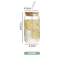 Glass Straw Cup With Wooden Lid HeatResistant Transparent Tumbler For Hot And Cold Beverages 2