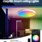Smart WiFi LED Ceiling Light With App Control Voice Control RGB Lighting 1