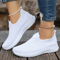 Womens Slip On Breathable Sports Shoes Lightweight Ballet Flats Barefoot Sneakers 5