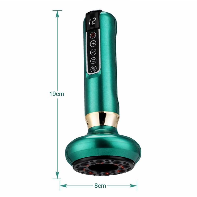 Electric Cupping Massager With Infrared Heat And Gua Sha Therapy 8