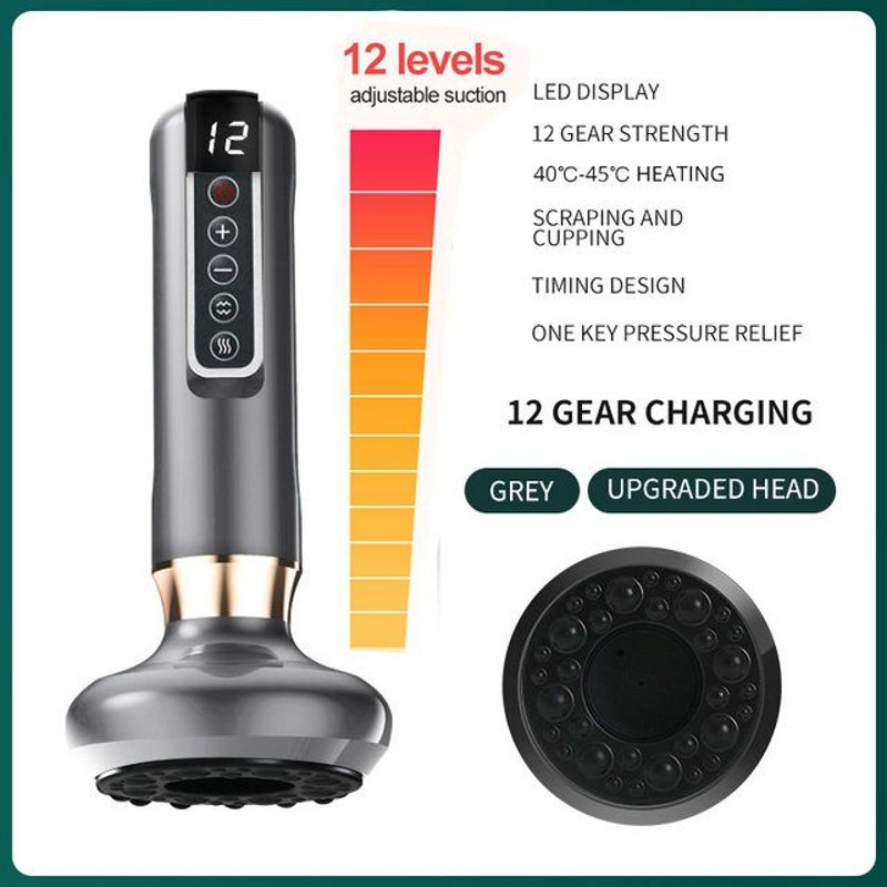Electric Cupping Massager With Infrared Heat And Gua Sha Therapy 6