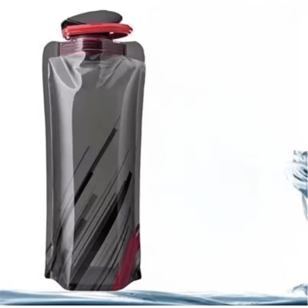 HydraFlex 500ml Collapsible TPU Water Bottle Lightweight Soft Flask For Running Hiking And Travel 3