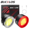 BUCKLOS Rechargeable Bike Light Set With COB LED Front And Rear Lamps 0