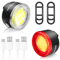 BUCKLOS Rechargeable Bike Light Set With COB LED Front And Rear Lamps 4