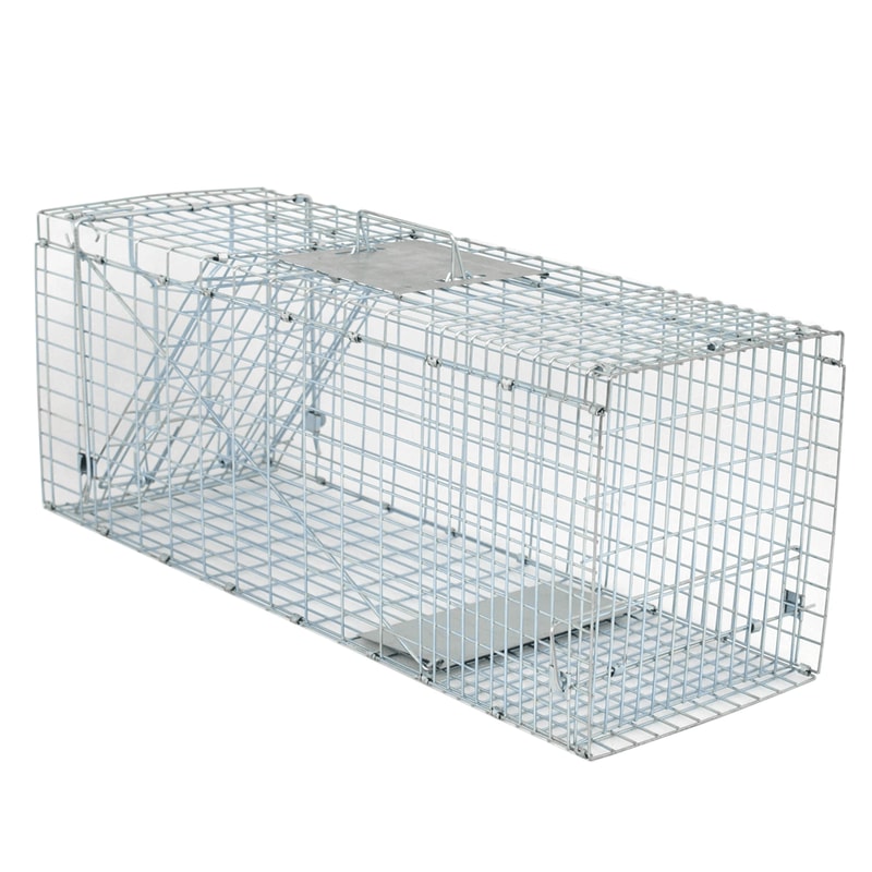 Heavy Duty Live Animal Trap Cage For Raccoons Skunks And Small Wildlife 0