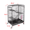 Multi Level Ferret Cage For Small Pets With 4 Tiers And Rolling Base 1