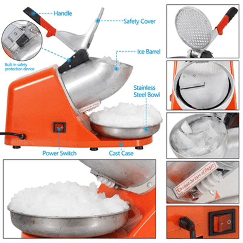 Electric Ice Crusher And Snow Cone Maker For Shaved Ice At Home Or Events 4