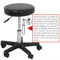 Adjustable Hydraulic Rolling Stool For Spa Salon And Massage Use 4