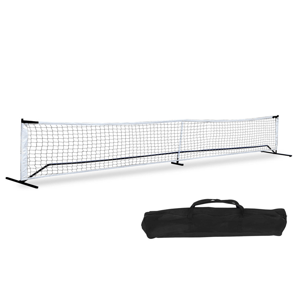 22ft Portable Pickleball And Tennis Net With Stand And Carry Bag For Outdoor Play 7