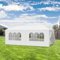 10x30 White Wedding Party Tent With 8 Sidewalls For Outdoor Events 4