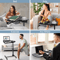 Adjustable Rolling Laptop Desk With Tilting Tabletop And Overbed Design 5