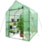Walk In Greenhouse With 8 Shelves For Outdoor Gardening And Plant Protection 8