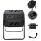43 Gallon Dual Chamber Compost Tumbler For Outdoor Garden Waste And Organic Fertilizer 9