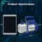 35 CFM Rotary Vane Vacuum Pump 1 By 4 HP For HVAC AC Refrigerant R410a And R134a Systems 1
